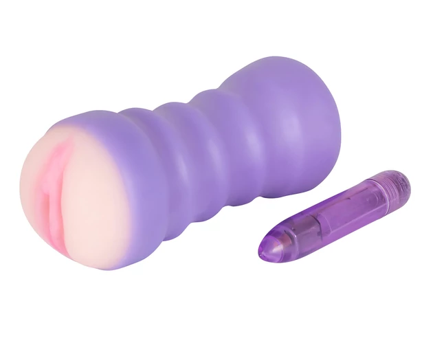 You2Toys - Gina - vibráló puncija (natúr-lila)