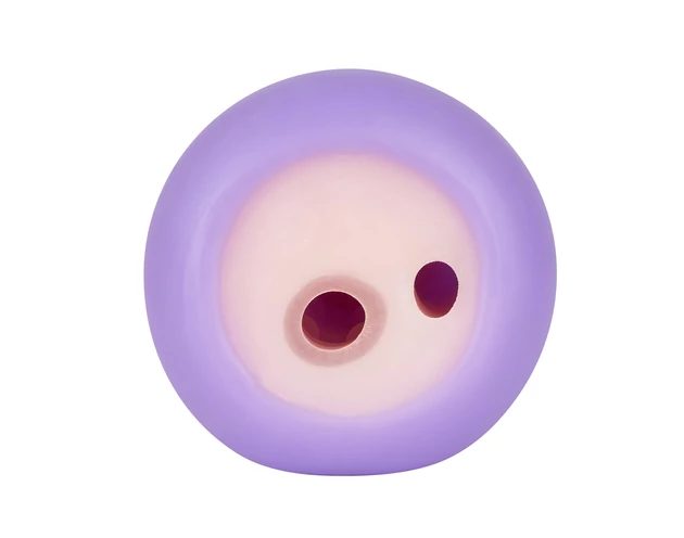 You2Toys - Gina - vibráló puncija (natúr-lila)