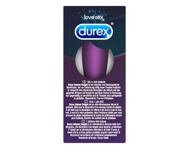 Durex Intense Delight Bullet - mini rúdvibrátor (lila)