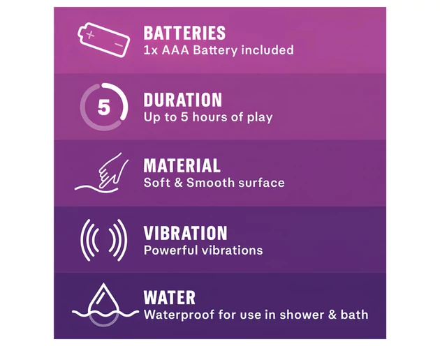 Durex Intense Delight Bullet - mini rúdvibrátor (lila)