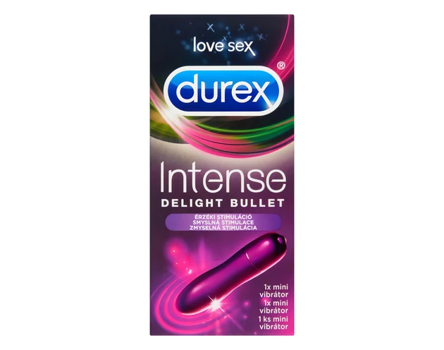 Durex Intense Delight Bullet - mini rúdvibrátor (lila)