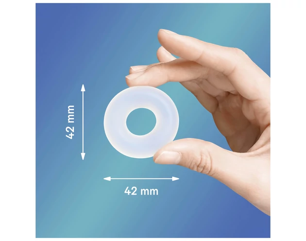 Durex Pleasure Ring - péniszgyűrű (átlátszó)