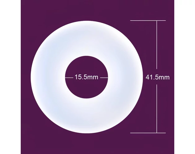 Durex Pleasure Ring - péniszgyűrű (átlátszó)