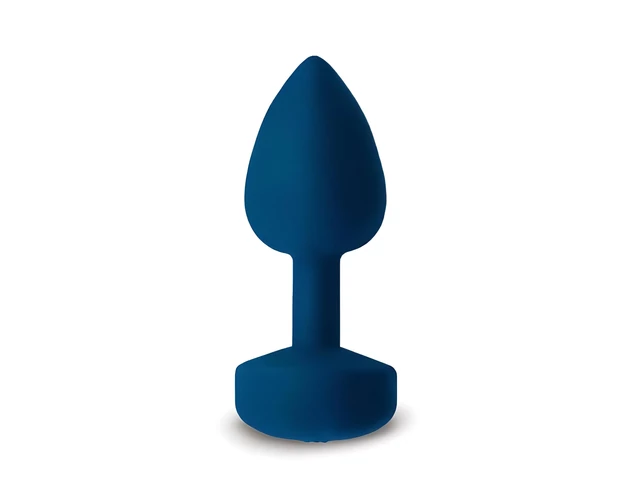 G-plug - USB-s nagy anál vibrátor (kék)