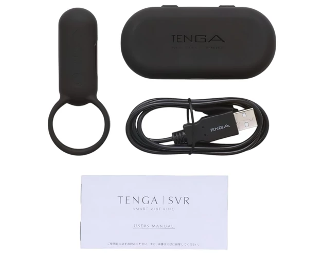 TENGA Smart Vibe vibrációs péniszgyűrű (fekete)