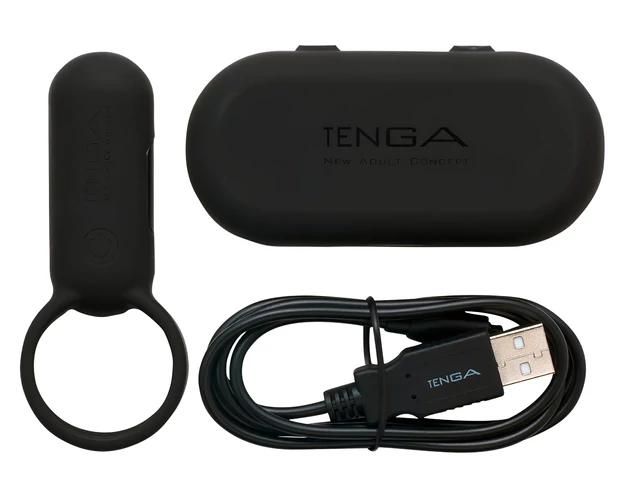 TENGA Smart Vibe vibrációs péniszgyűrű (fekete)