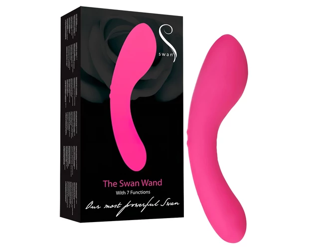 The Swan Wand - akkus masszírozó vibrátor (pink)