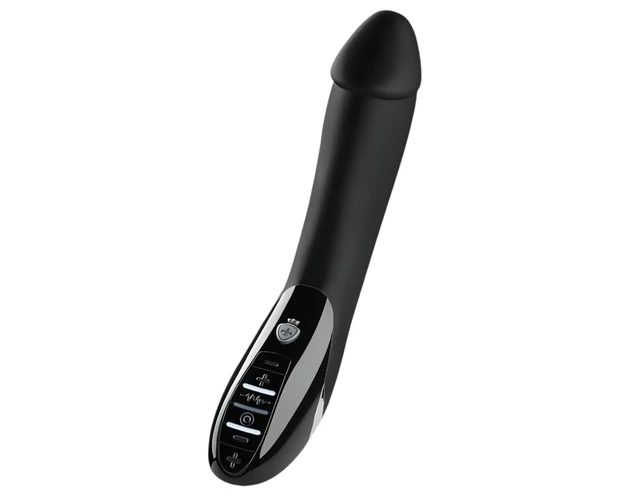 mystim Tickling Truman - elektro-stimuláló vibrátor (fekete)