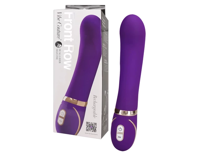 Vibe Couture Front Row - G-pont vibrátor (lila)