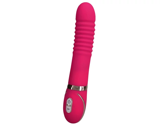 Vibe Couture Pleats - Bordás vibrátor (pink)