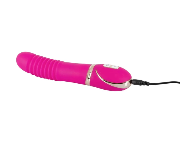 Vibe Couture Pleats - Bordás vibrátor (pink)