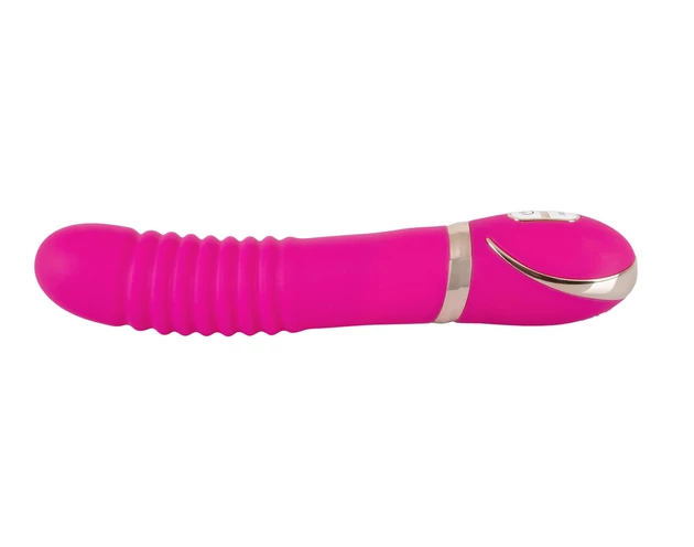 Vibe Couture Pleats - Bordás vibrátor (pink)
