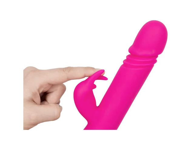 Vibe Couture Rabbit Skater - Nyuszis, lökő vibrátor (pink)