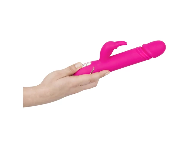 Vibe Couture Rabbit Skater - Nyuszis, lökő vibrátor (pink)