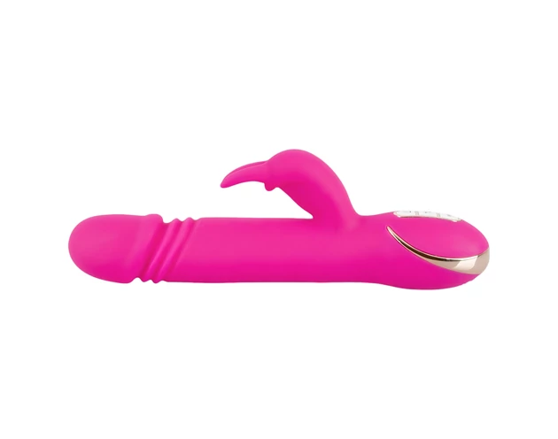 Vibe Couture Rabbit Skater - Nyuszis, lökő vibrátor (pink)