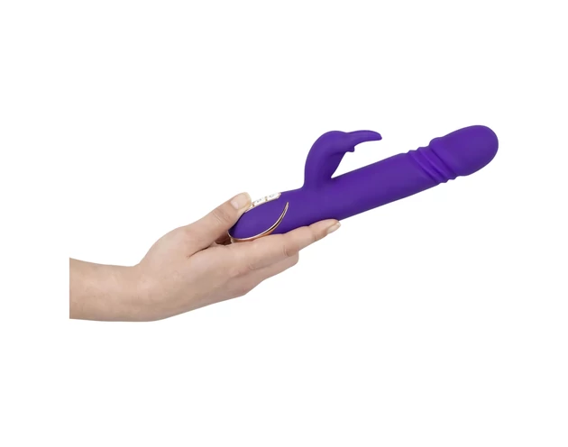 Vibe Couture Rabbit Skater - Nyuszis, lökő vibrátor (lila)