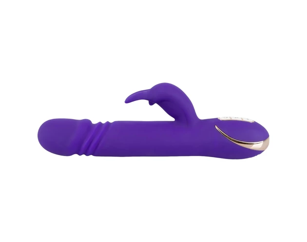 Vibe Couture Rabbit Skater - Nyuszis, lökő vibrátor (lila)