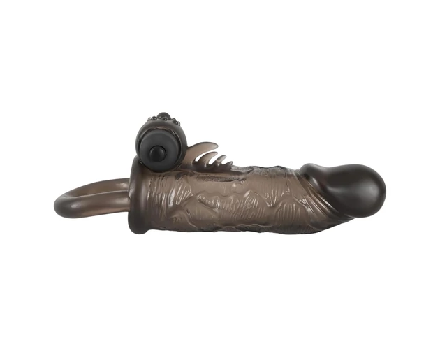 Rebel Slim - vibrációs péniszköpeny (16cm)