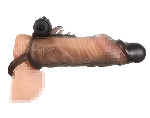 Rebel Slim - vibrációs péniszköpeny (16cm)