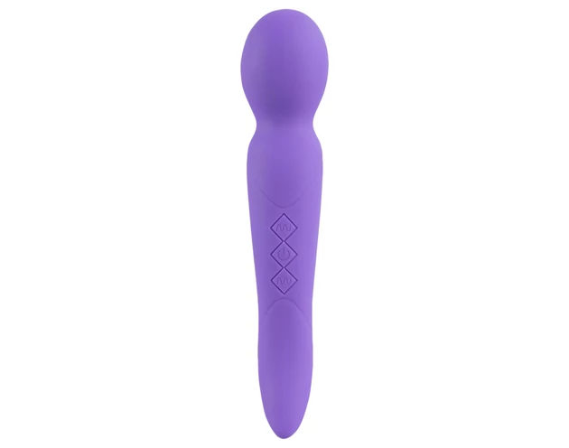 SMILE Wand - 2 motoros masszírozó vibrátor (lila)