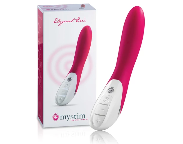 mystim Elegant Eric - dupla-motoros vibrátor (pink)