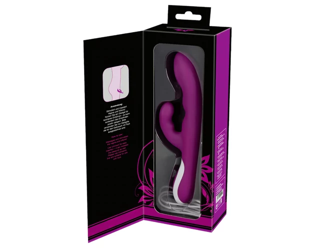 Javida - melegítő csiklóizgató vibrátor (pink)