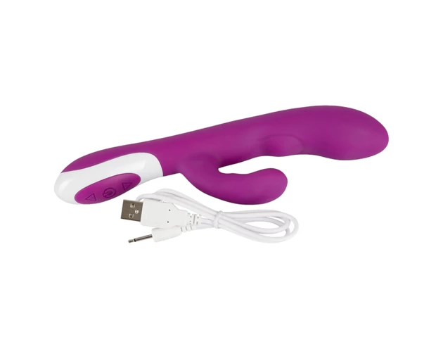 Javida - melegítő csiklóizgató vibrátor (pink)