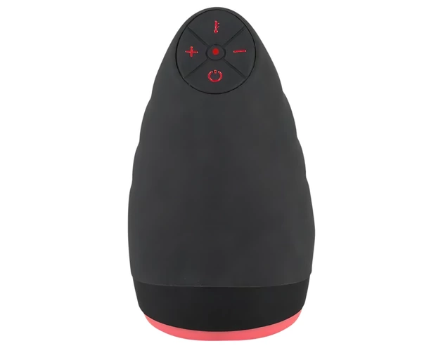 SMILE Warming - akkus, melegítő száj maszturbátor férfiaknak