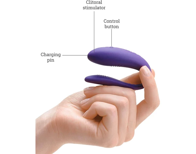 We-Vibe Unite 2.0 - akkus párvibrátor (lila) -