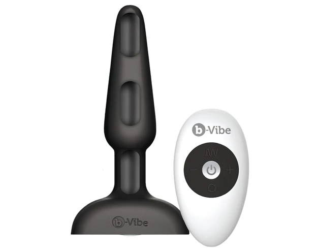 b-Vibe trio - 3 motoros anál vibrátor (fekete)