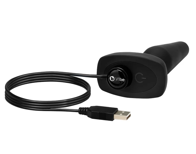 b-Vibe trio - 3 motoros anál vibrátor (fekete)