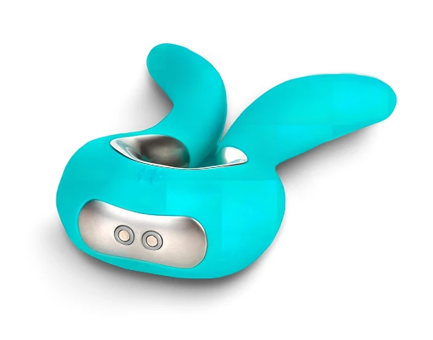 G-vibe Mini - USB-s szilikon vibrátor (menta)