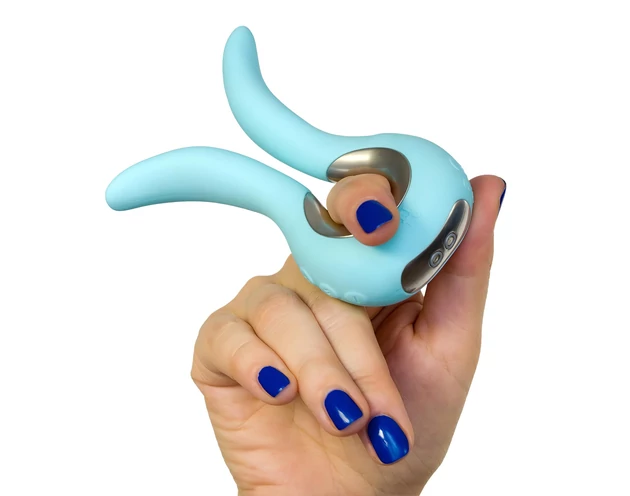 G-vibe Mini - USB-s szilikon vibrátor (menta)