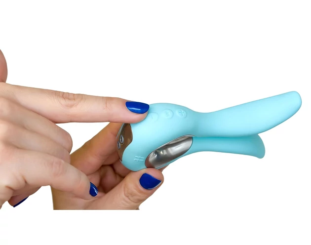 G-vibe Mini - USB-s szilikon vibrátor (menta)