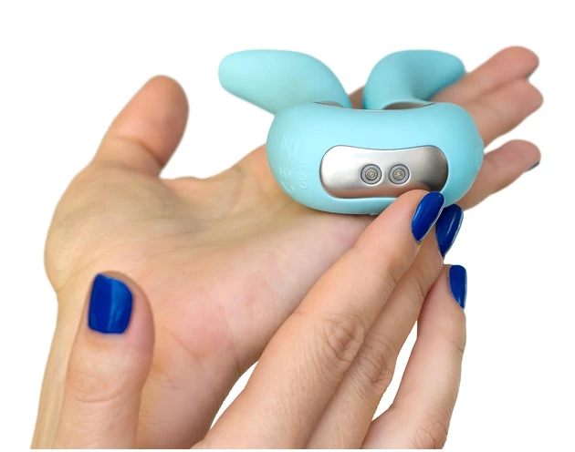 G-vibe Mini - USB-s szilikon vibrátor (menta)