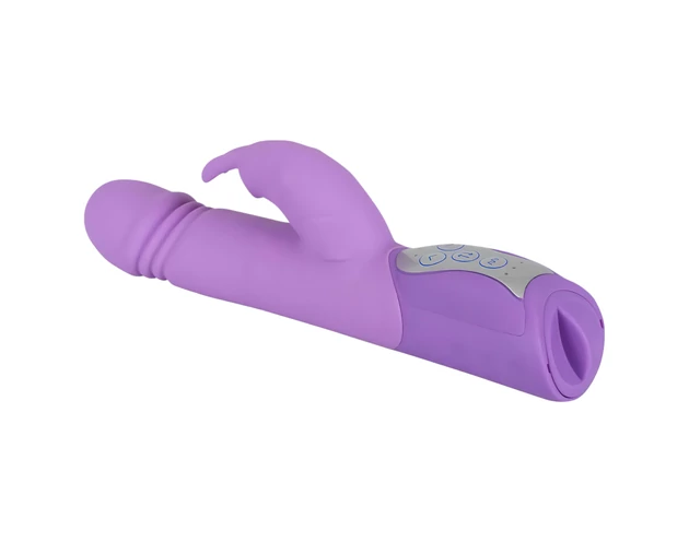 SMILE Push - lökő, csiklókaros vibrátor (lila)