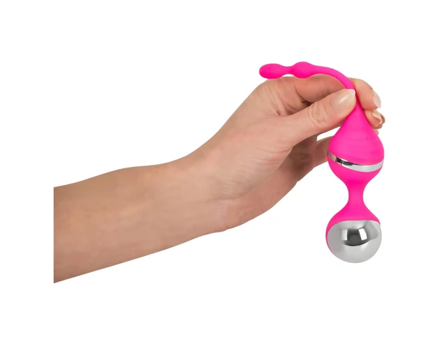 SMILE Love Ball - vibrációs gésagolyó (pink)