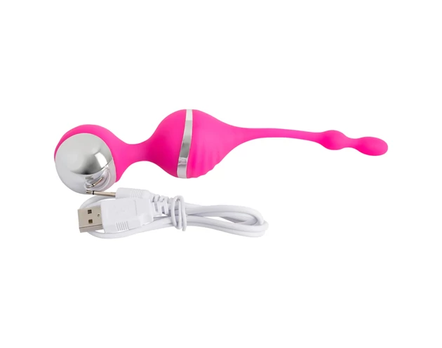 SMILE Love Ball - vibrációs gésagolyó (pink)