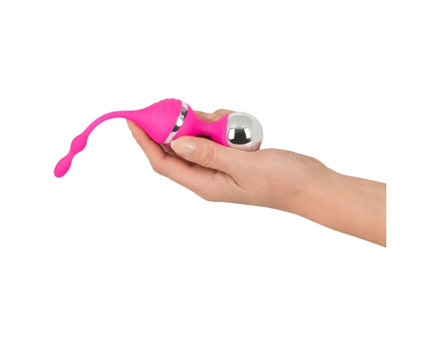 SMILE Love Ball - vibrációs gésagolyó (pink)