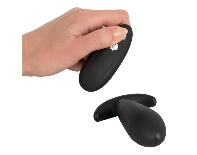 You2Toys - Vibro Plug - rádiós anál vibrátor (fekete)