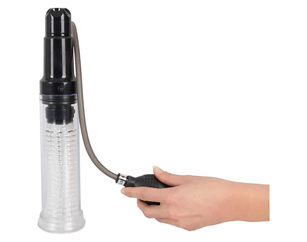 You2Toys - 2in1 - péniszpumpa és maszturbátor egyben (átlátszó)