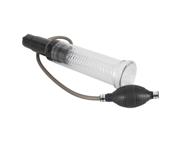 You2Toys - 2in1 - péniszpumpa és maszturbátor egyben (átlátszó)