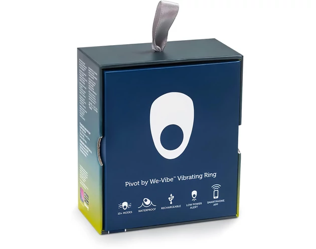 We-Vibe Pivot - akkus, vibrációs péniszgyűrű (éjkék)