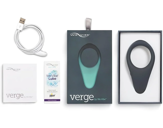 We-Vibe Verge - akkus, vibrációs péniszgyűrű (szürke)