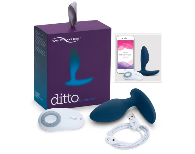 We-Vibe Ditto - akkus anál vibrátor (türkiz)