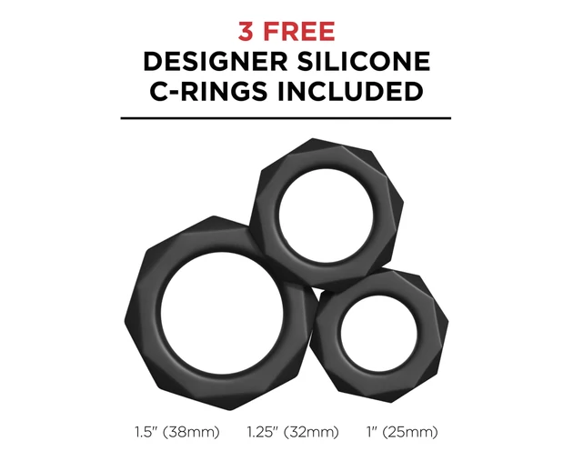 PDX Elite Tip Teazer - automata makkszívó vibrátor (fekete)