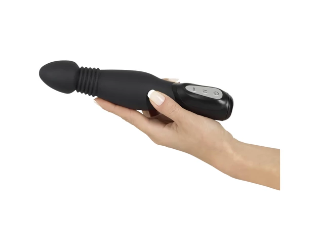 You2Toys - Anal Vibe - lökő, anál vibrátor (fekete)