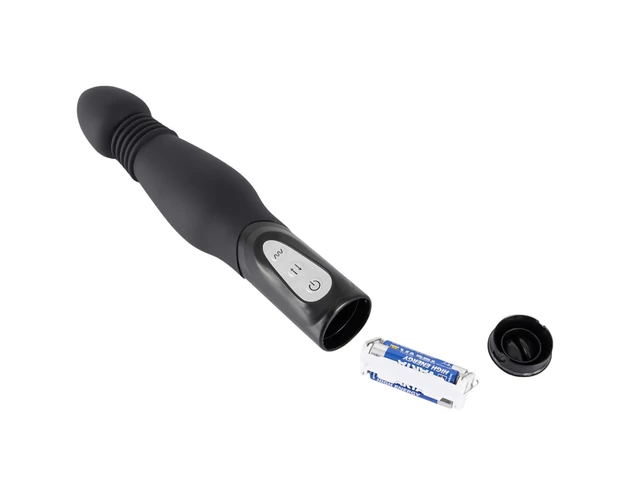 You2Toys - Anal Vibe - lökő, anál vibrátor (fekete)