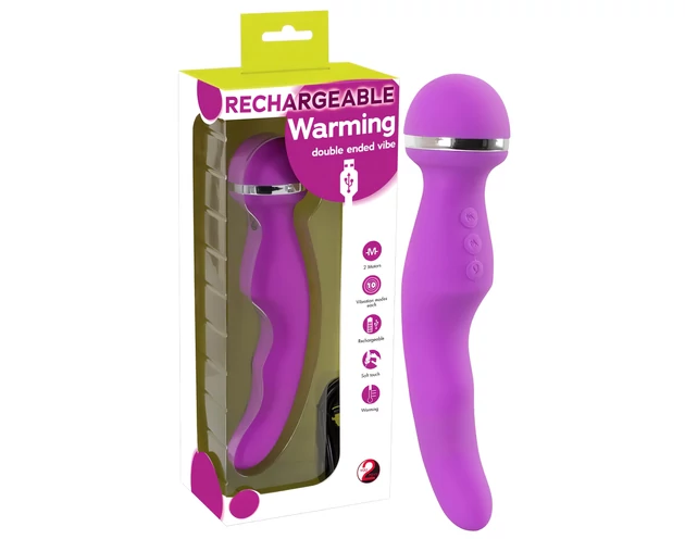 You2Toys - Warming - akkus melegítő masszírozó vibrátor (pink)