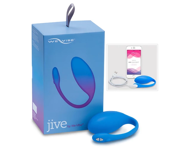 We-Vibe Jive - akkus, okos vibrotojás (kék)